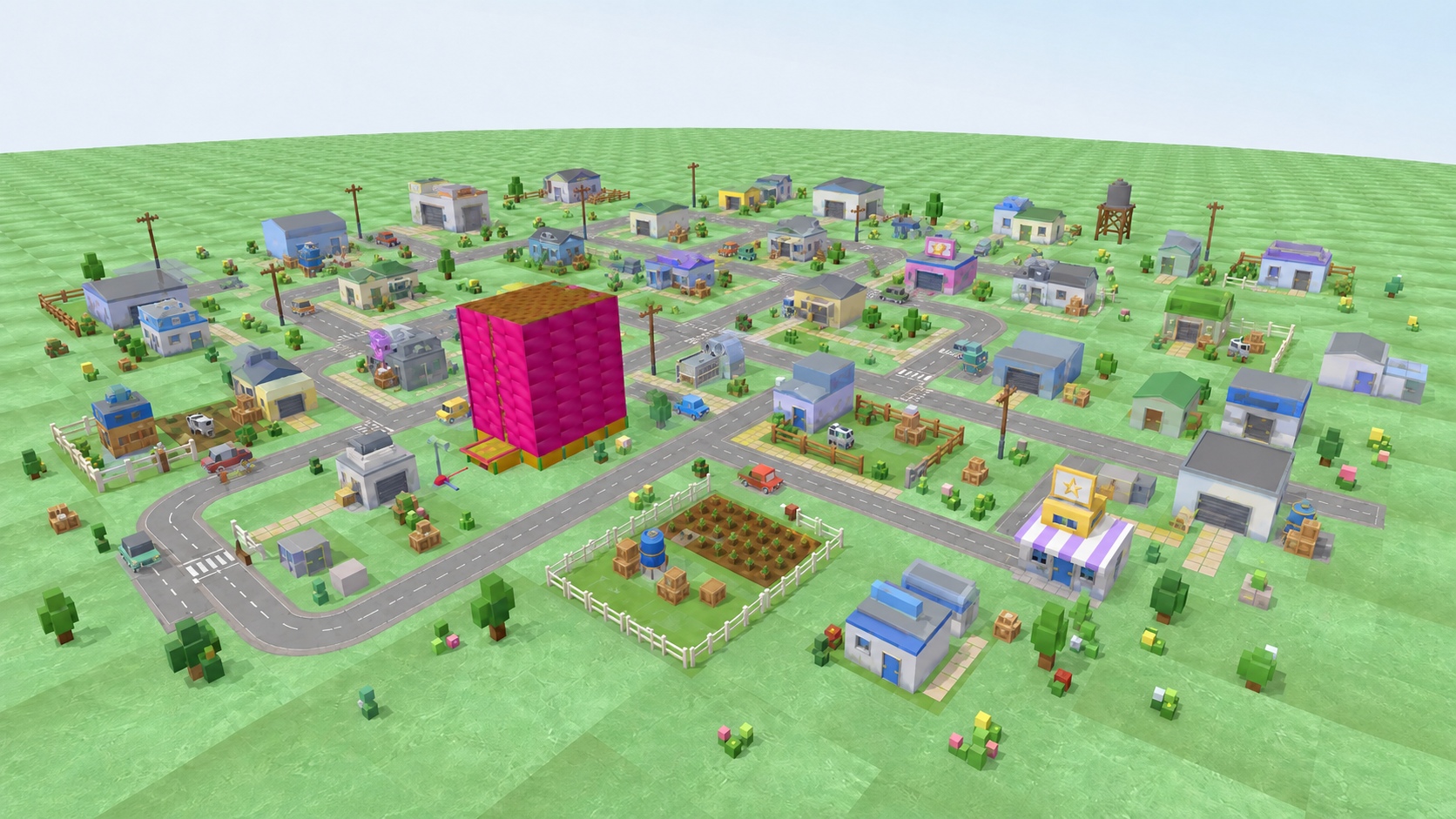 Open World Zone as a 3D Knowledge Habitat